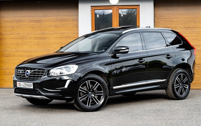 Volvo XC 60 cena 79800 przebieg: 198000, rok produkcji 2016 z Warszawa małe 781